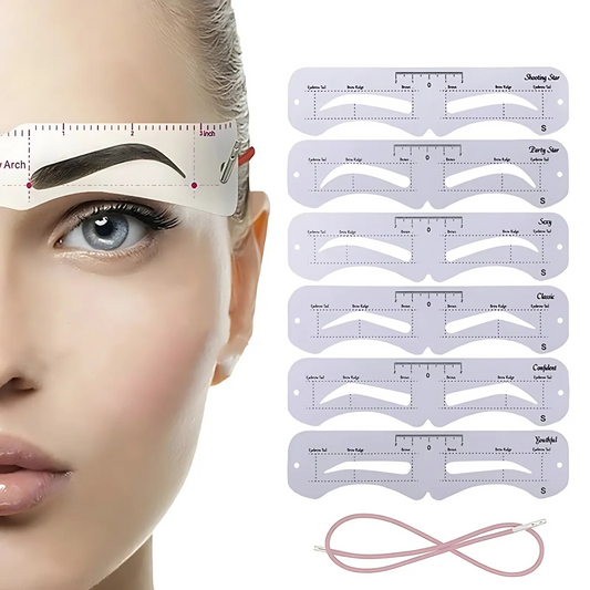 Reusable Eyebrow Stencil Kit