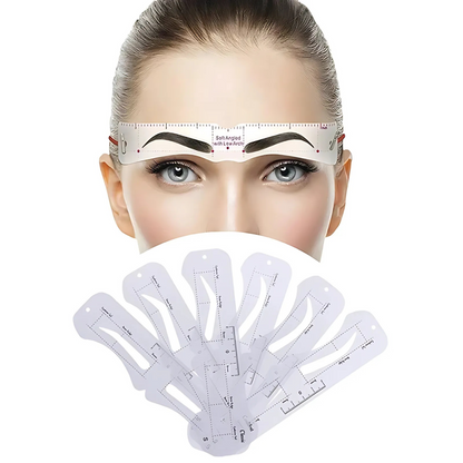 Reusable Eyebrow Stencil Kit